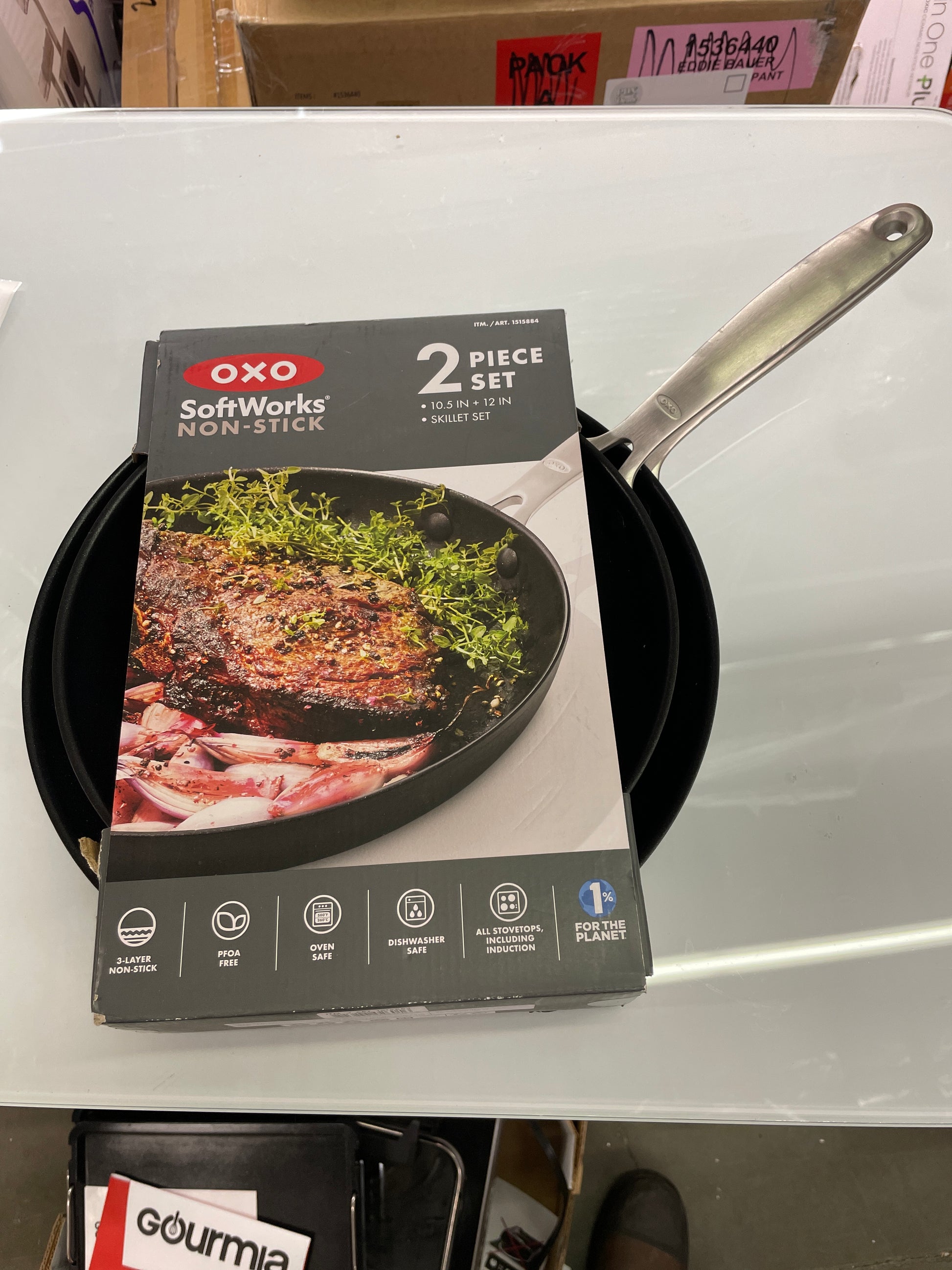 OXO Softworks Non-Stick Skillets - Retail $39