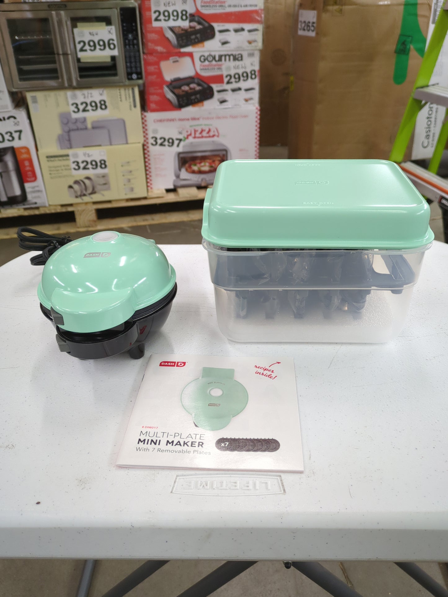 NEW - Costco - Dash Mini Waffle Maker - Retail $29