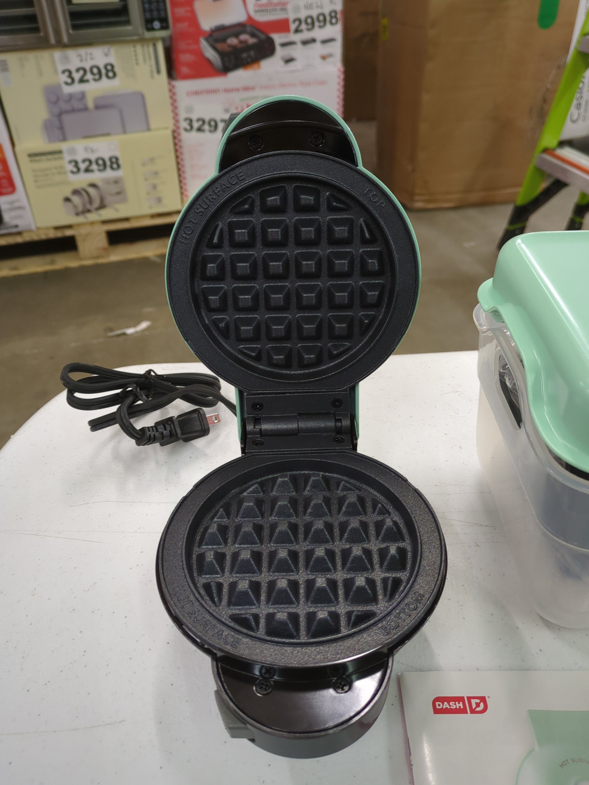 NEW - Costco - Dash Mini Waffle Maker - Retail $29