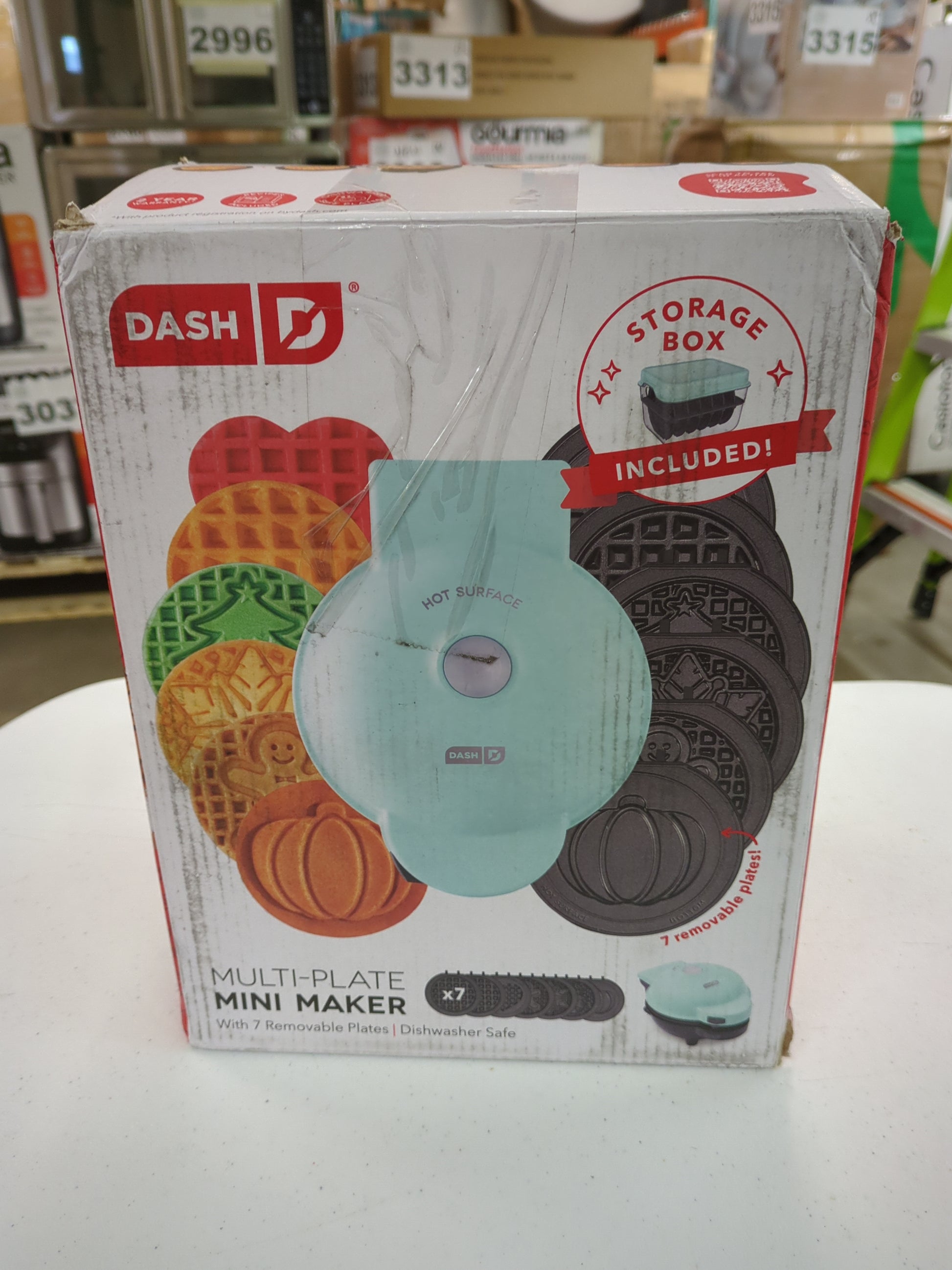 NEW - Costco - Dash Mini Waffle Maker - Retail $29