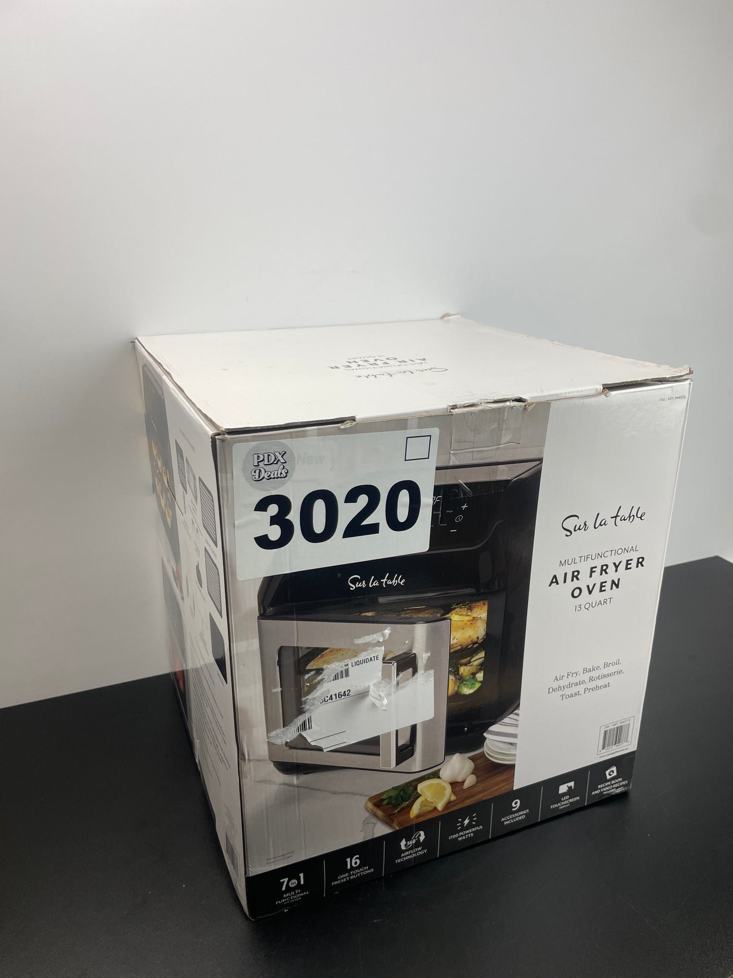 Sur La Table 13-Quart Air Fryer Oven - Retail $99