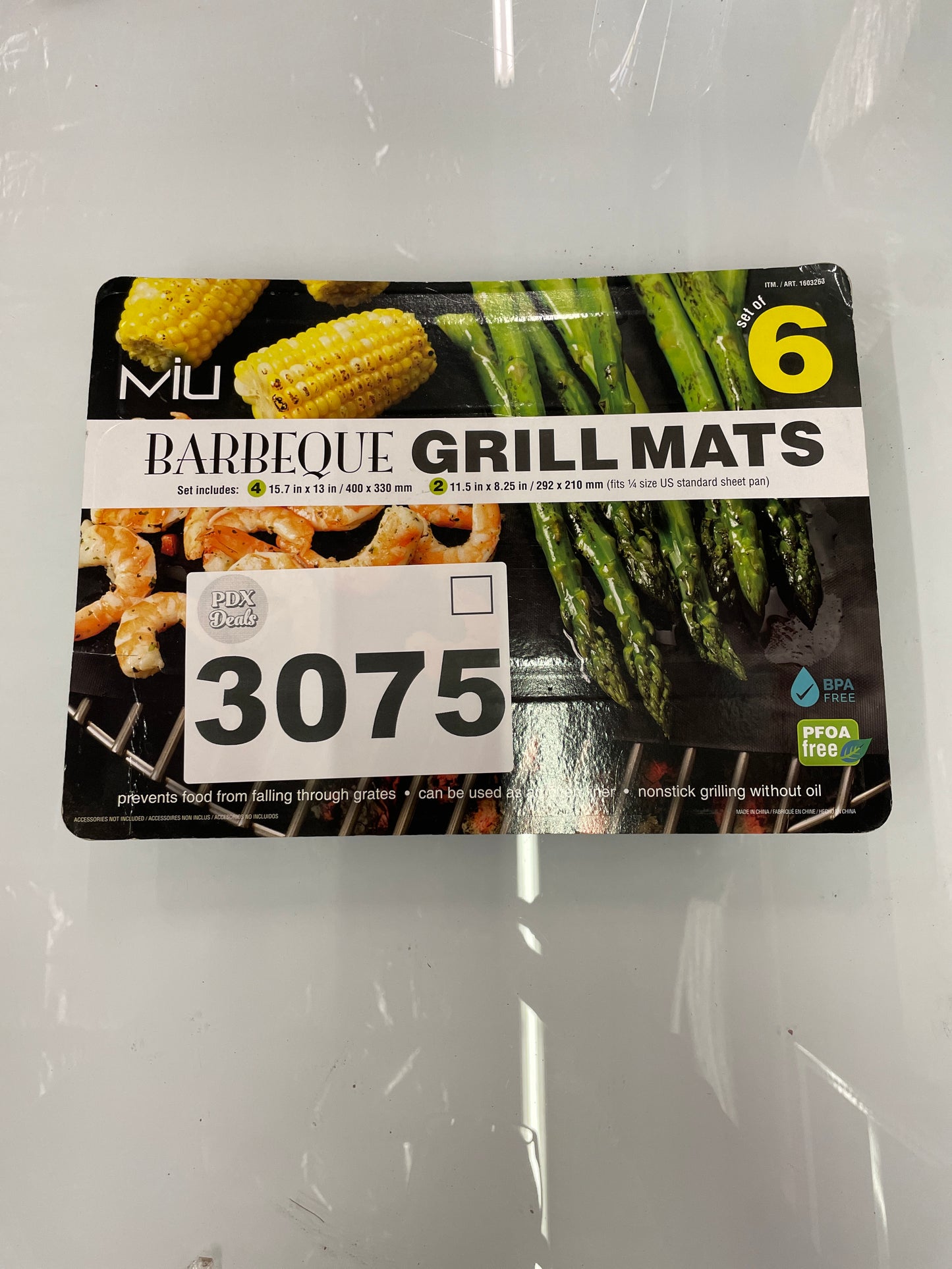 NEW - Costco - MIU BBQ Grill Mat 4-pack - Retail $12