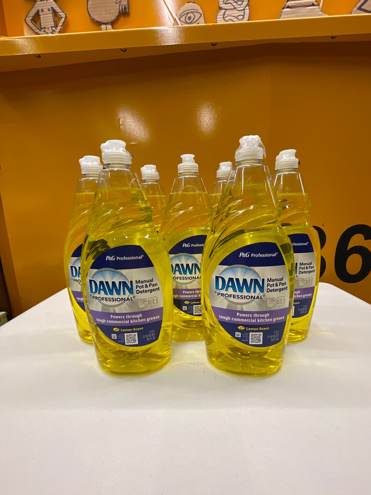 Dawn® Manual Pot & Pan Detergent Concentrate, Lemon, 8 Bottles (PGC45113) - Retail $75