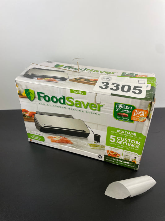 FoodSaver Multi-Use Vacuum Sealing and Food Preservation System - Retail $149