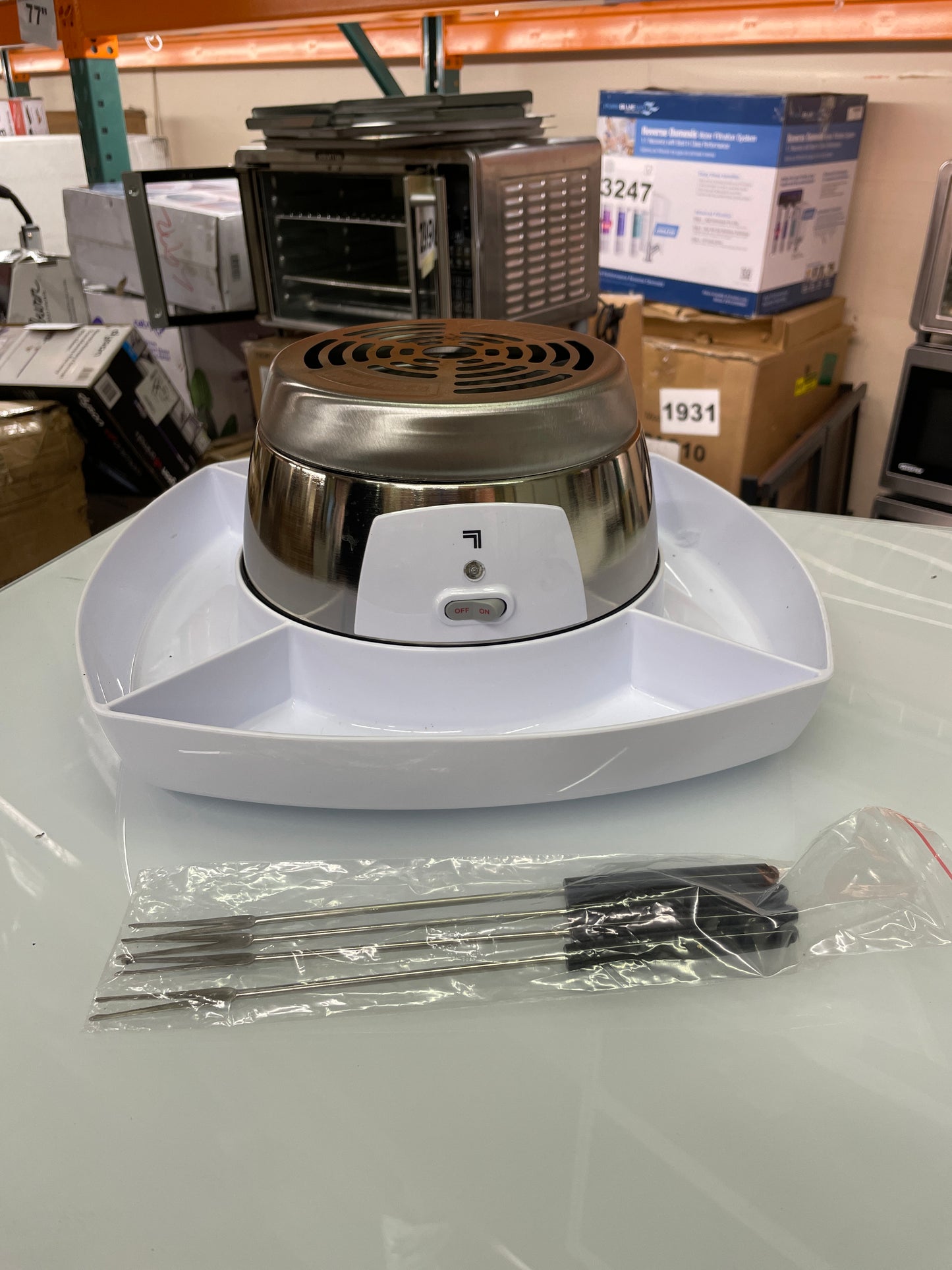 NEW - Sharper Image Electric S'mores Maker - Retail $19