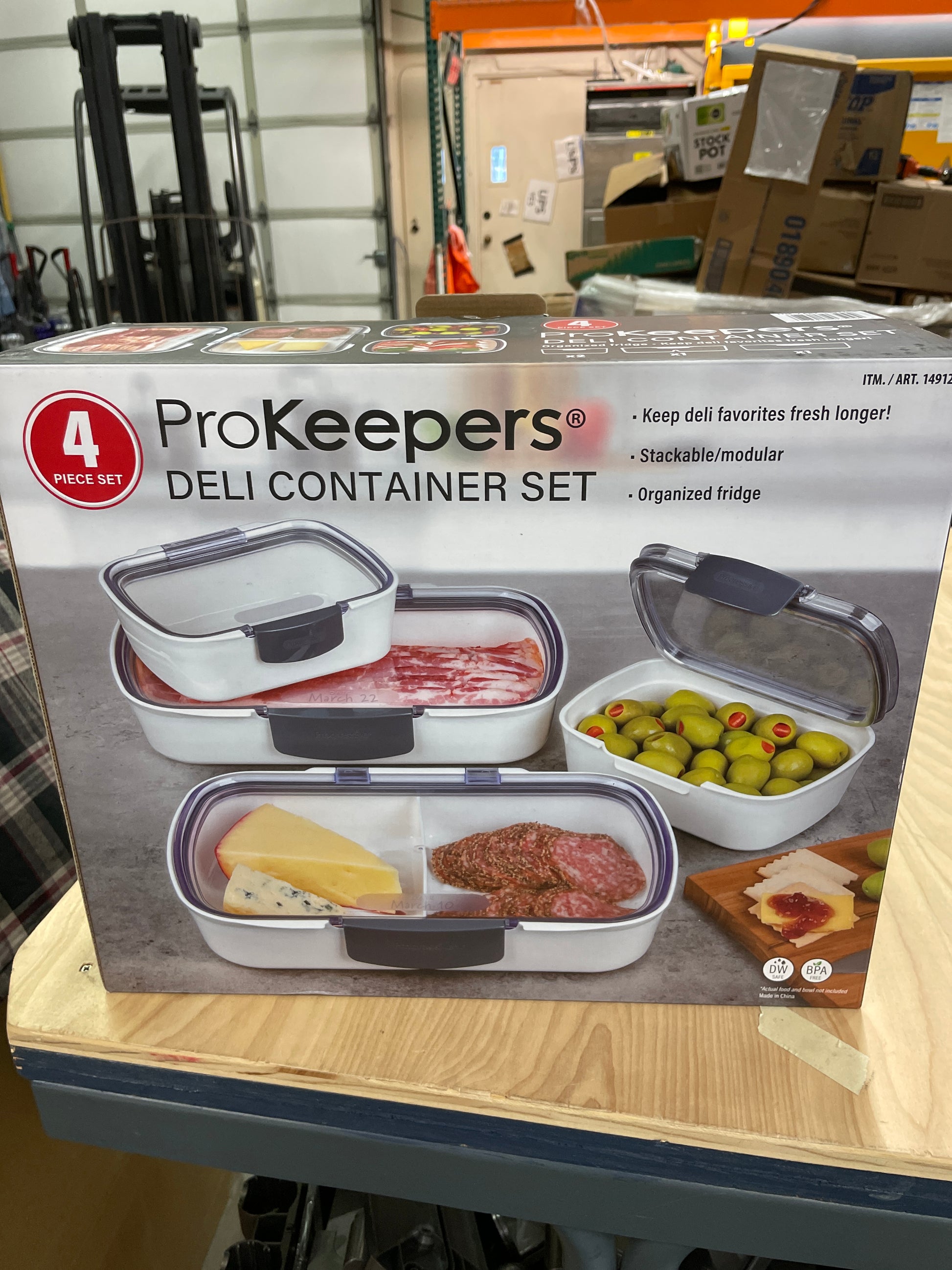 Costco ProKeepers 4-Piece Deli Container Set - Retail $24