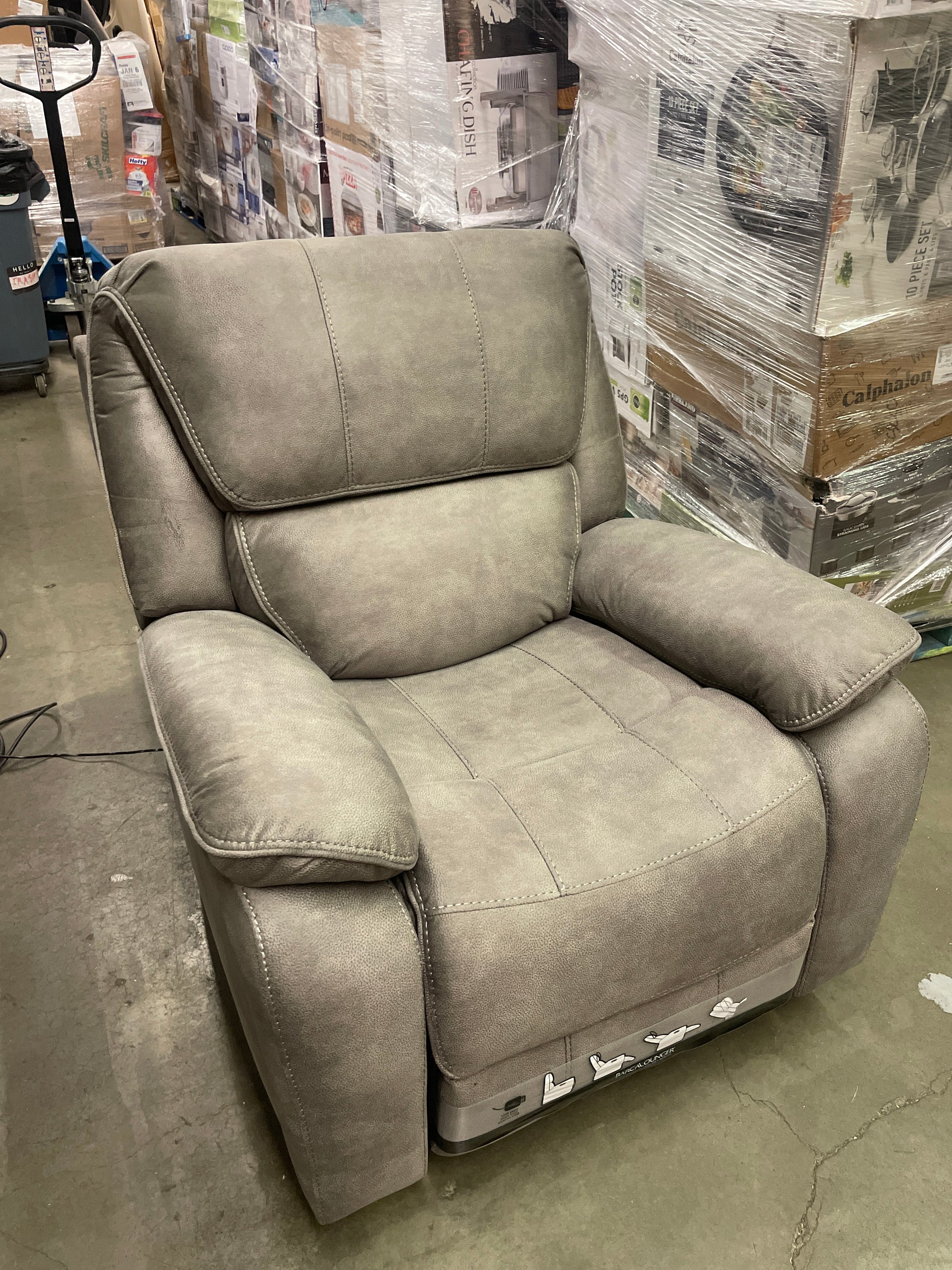 Costco - Jones Fabric Rocker Recliner Barcalounger - Retail $649