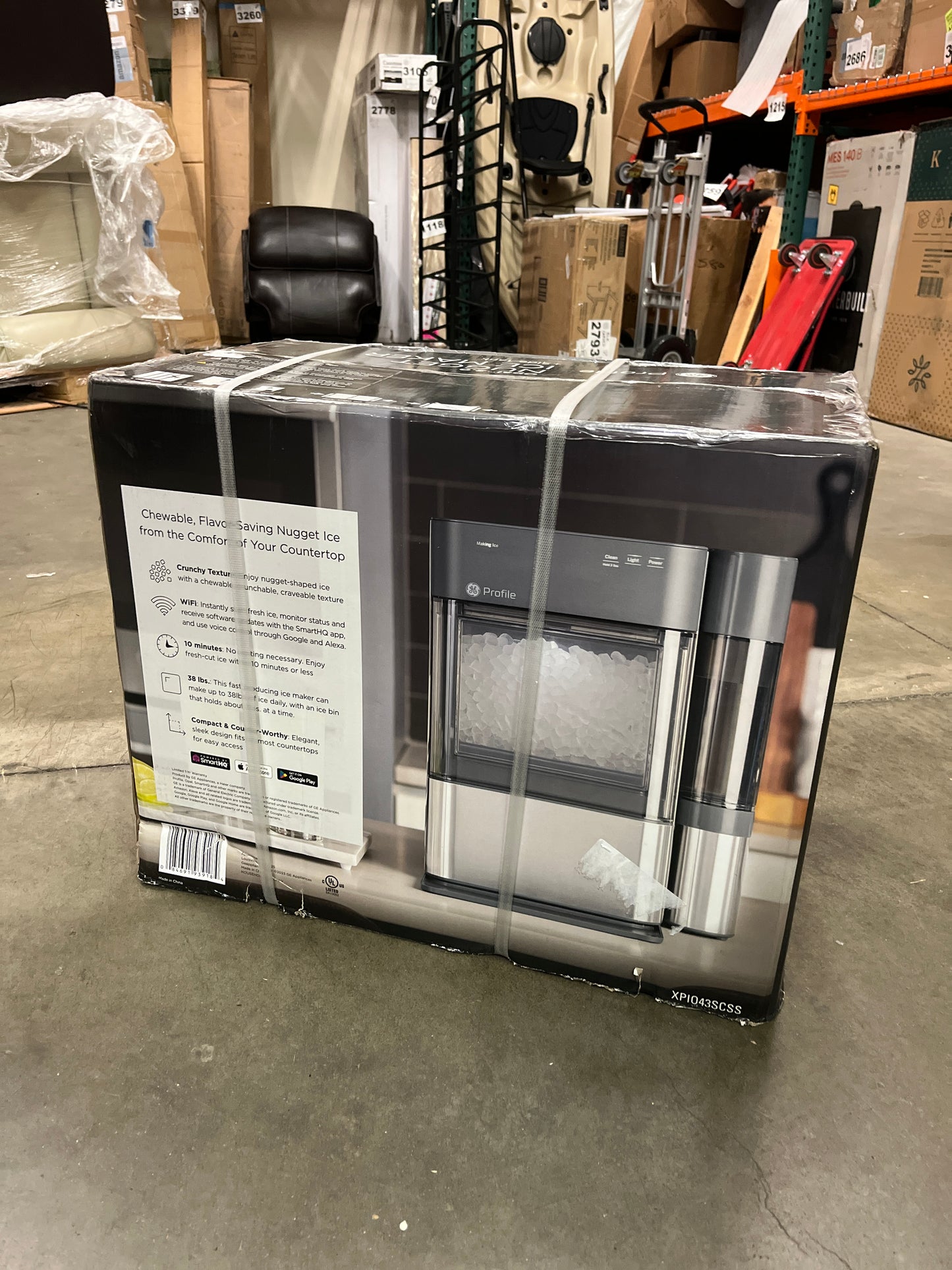 NEW - GE Profile Opal 2.0 Nugget Ice Maker with Side Tank - Retail $599