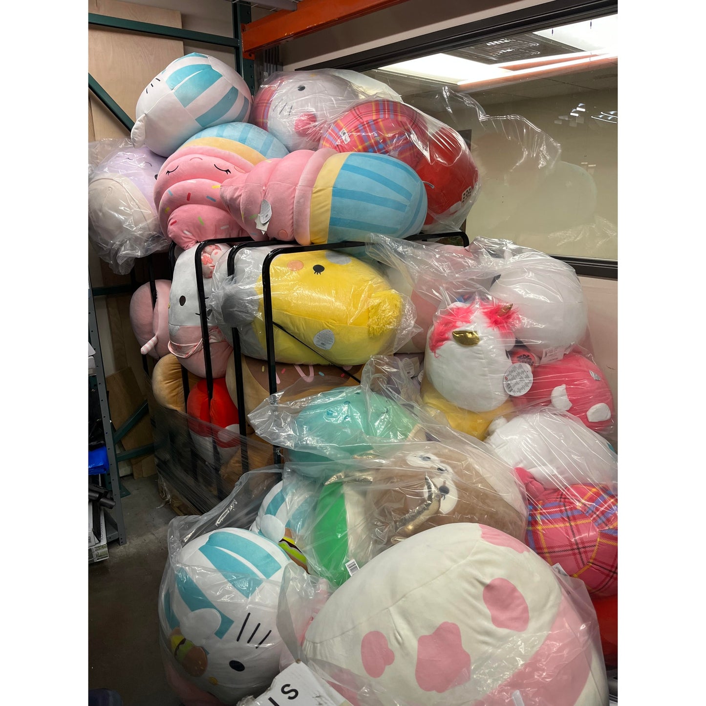 Various 24 inch Jumbo Squishmallows - Cupcake, Milk, Donut