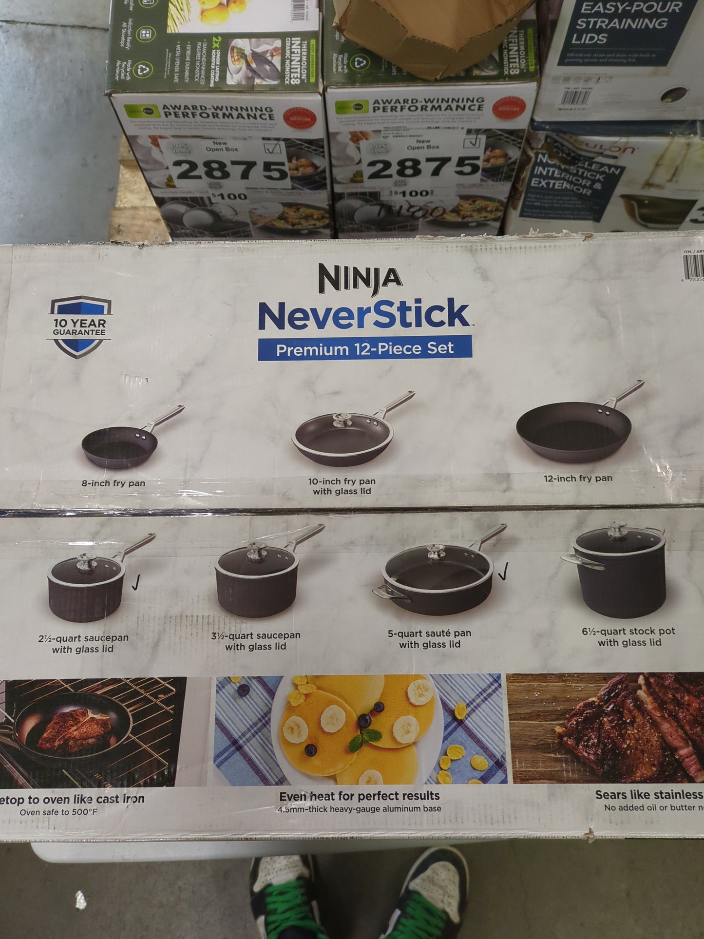 NINJA NONSTICK 12PC - Retail $199