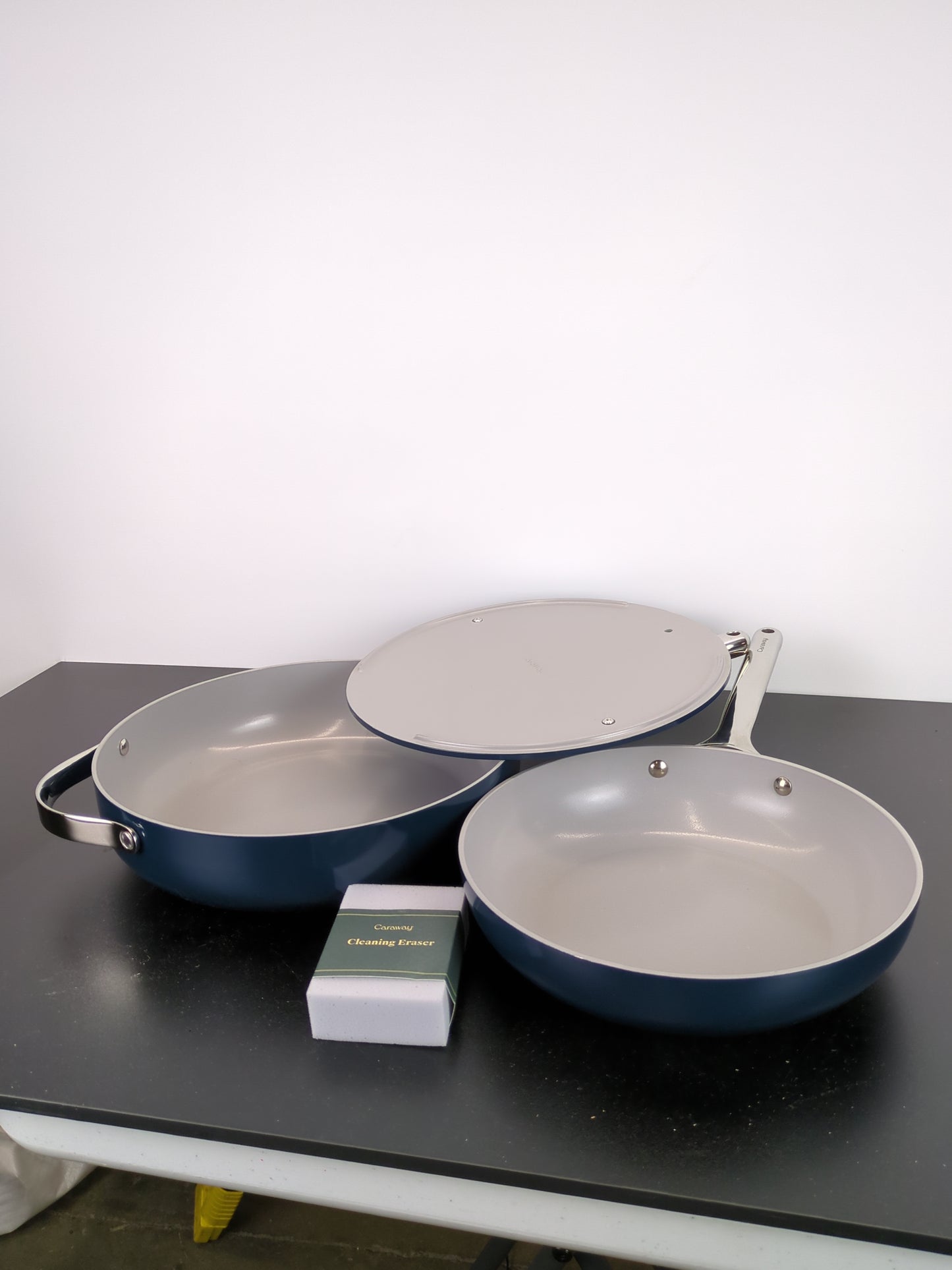 CARAWAY 3PC SAUTE PAN SET - Retail $174