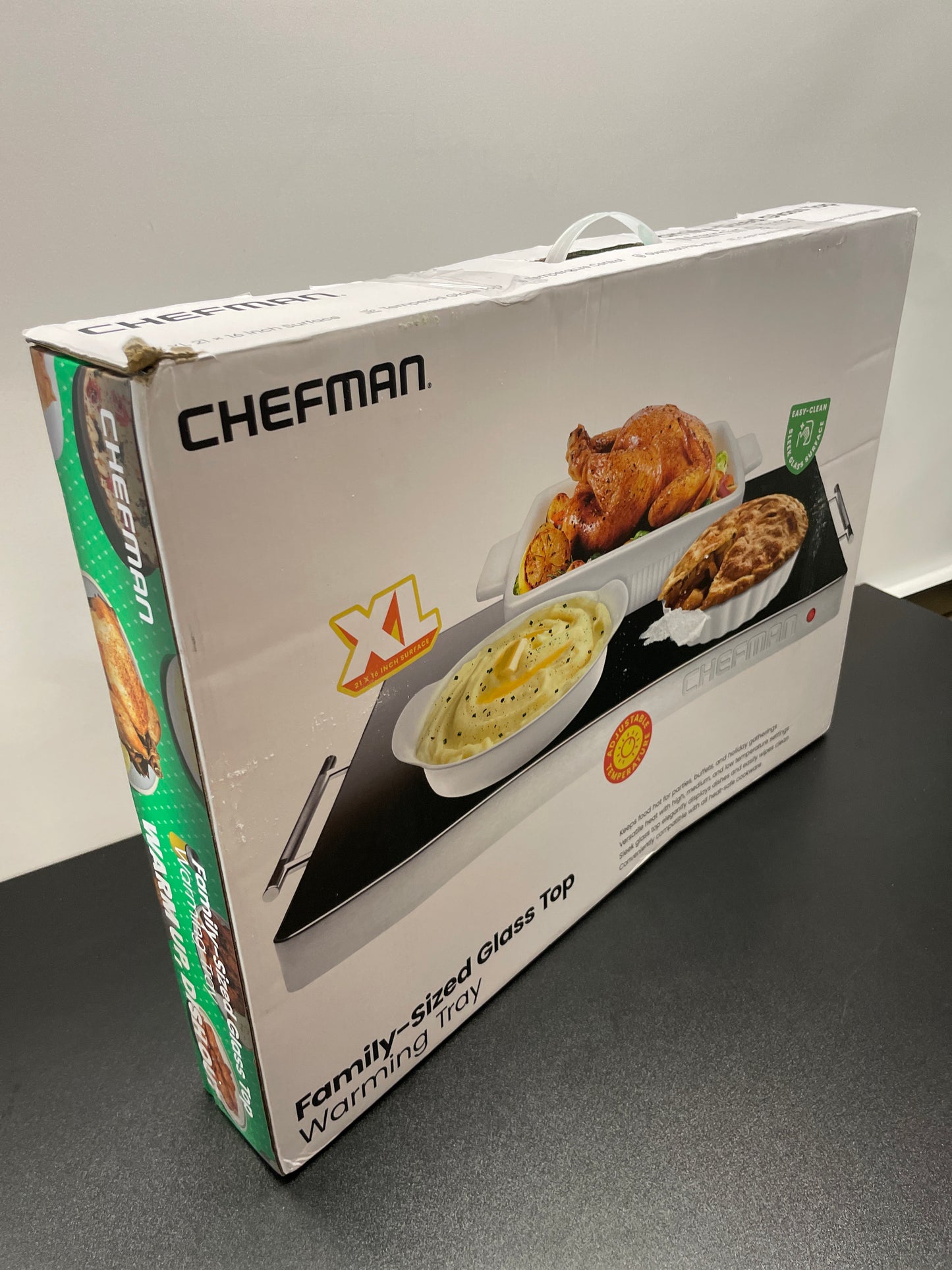 NEW - Chefman Electric Warming Tray with Adjustable Temperature Control - Retail $70