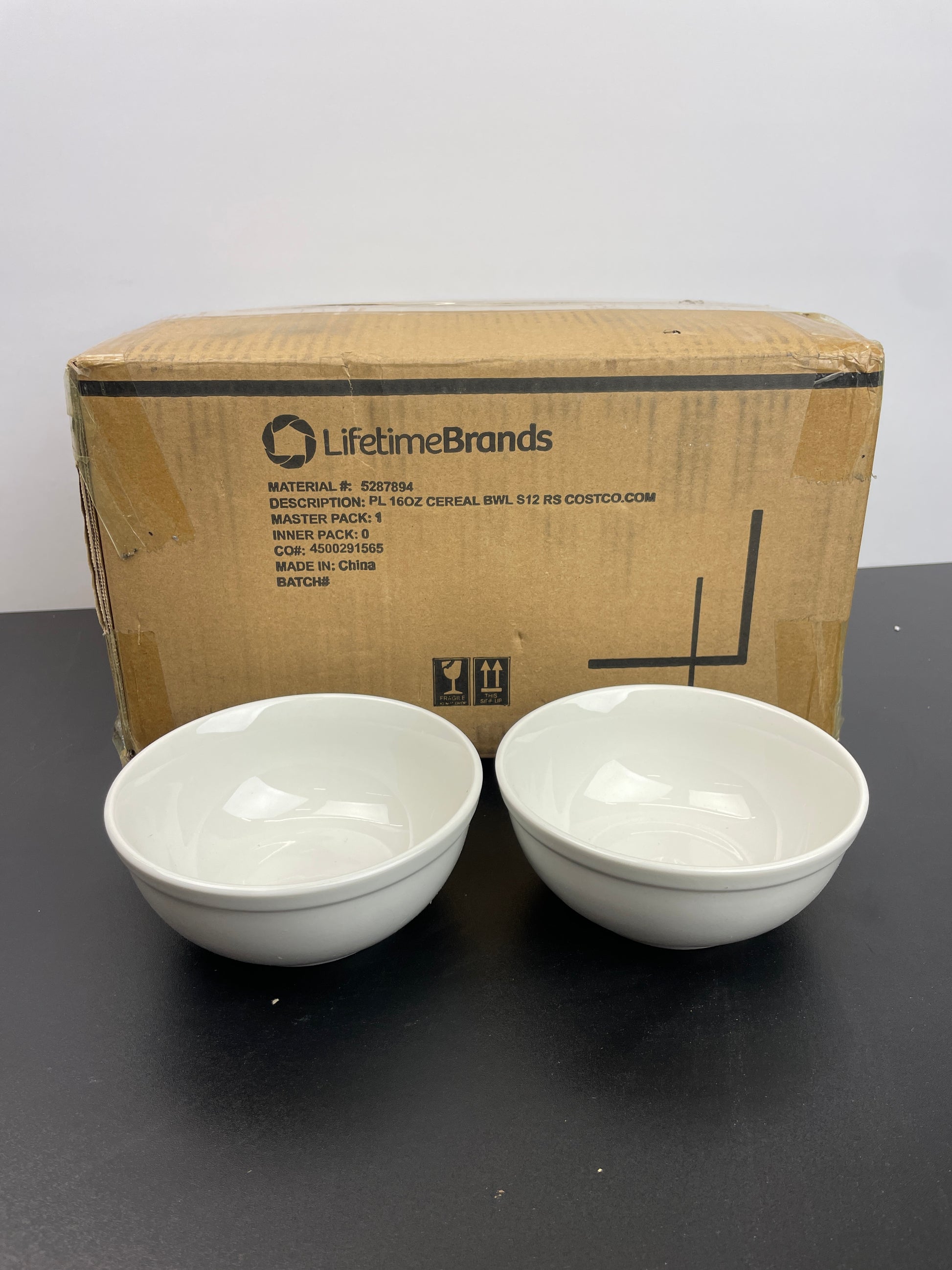 12PC 16OZ BOWL SET - Retail $39