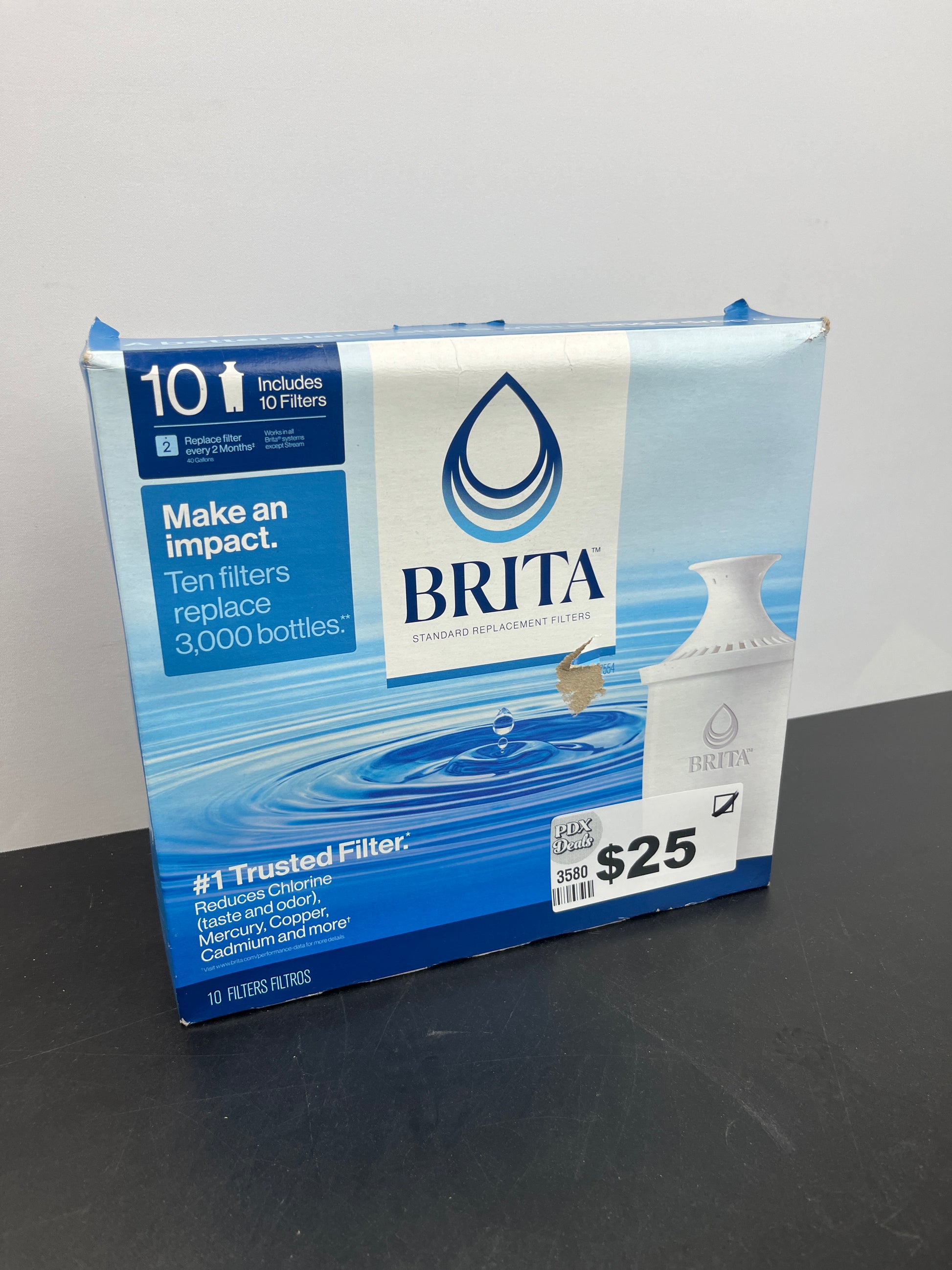 BRITA FILTERS 10 PK. FOR - Retail $44