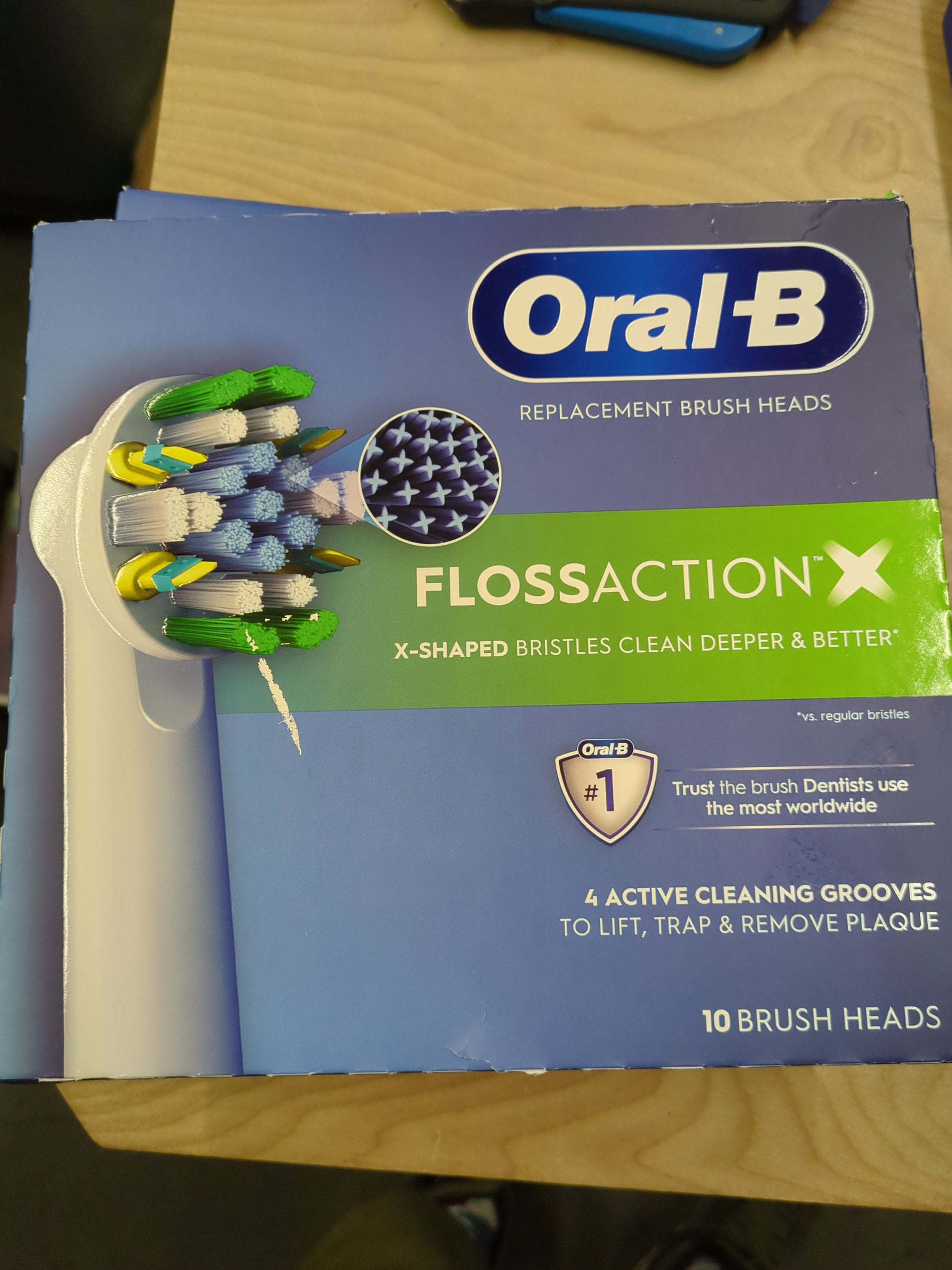 ORAL-B BRUSH HEADS 10 CT - Retail $54