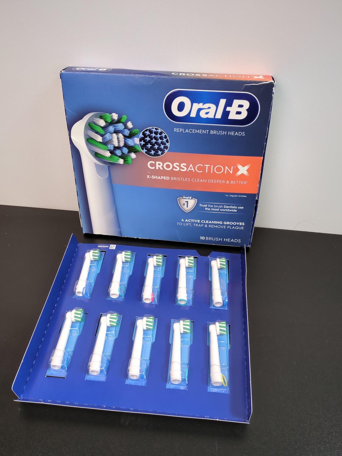 ORAL-B BRUSH HEADS 10 CT - Retail $54