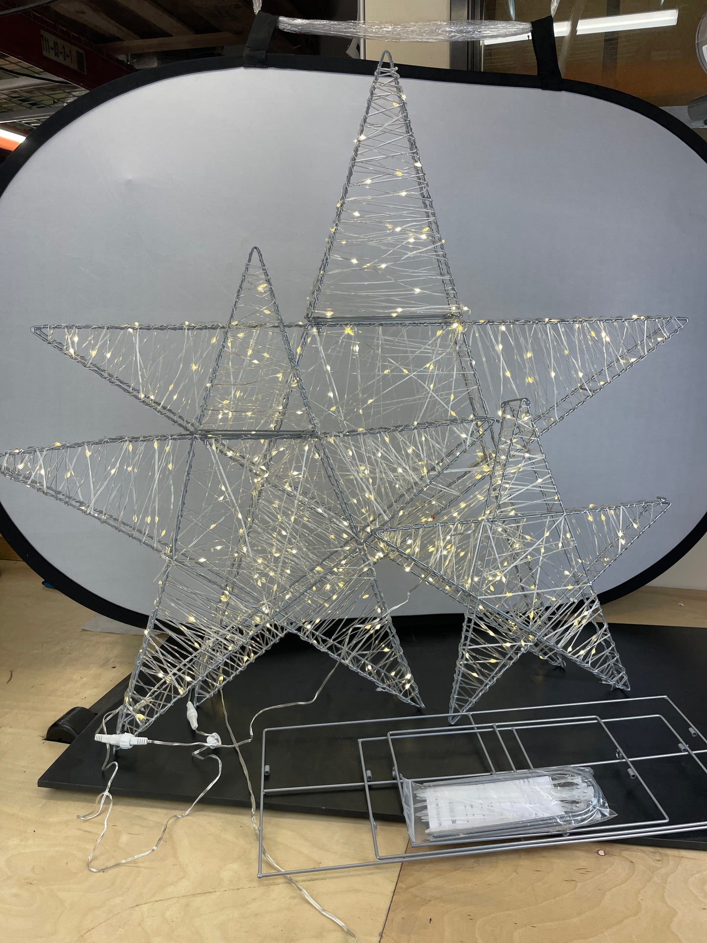 Costco - LED Stars 3-piece Set - Retail $49.97