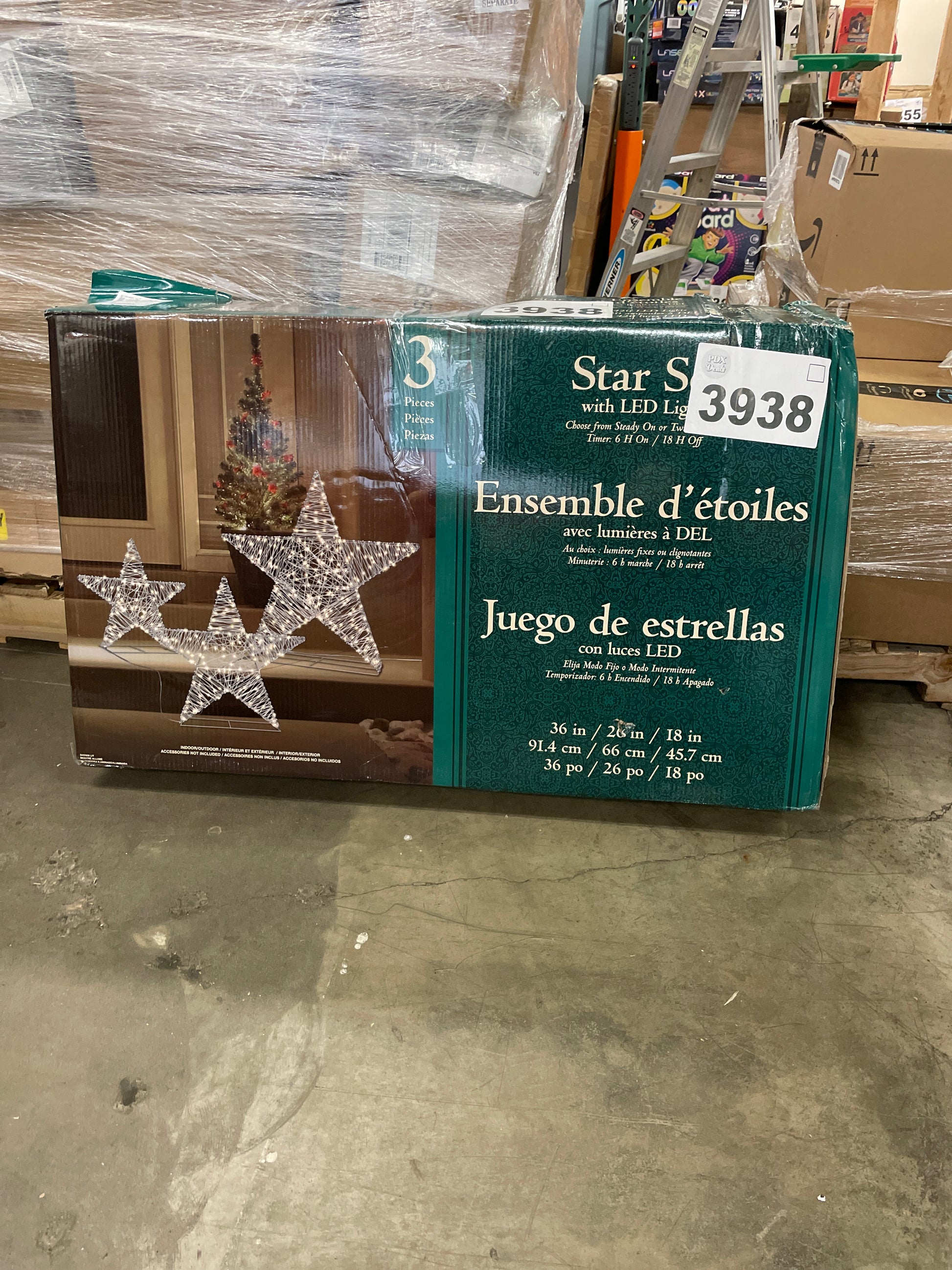 Costco - LED Stars 3-piece Set - Retail $49.97