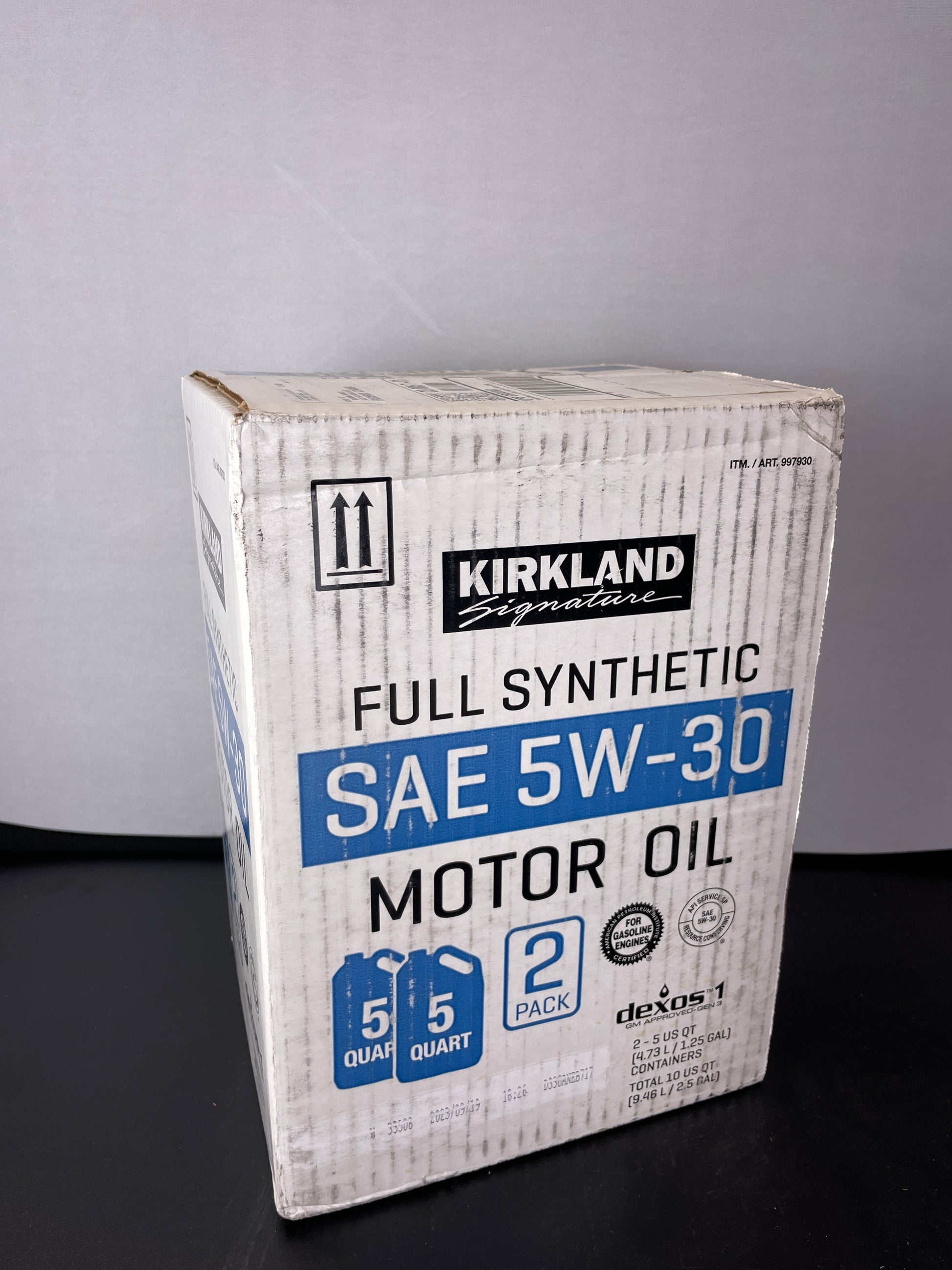 KS 5W-30 SYNTHETIC OIL - Retail $0