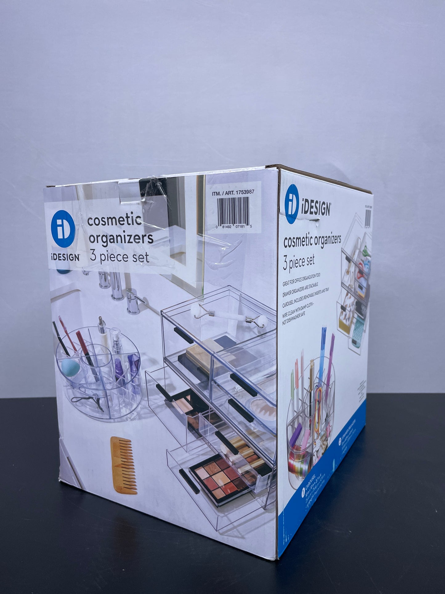 IDESIGN COSMETIC 3-PIECE - Retail $29