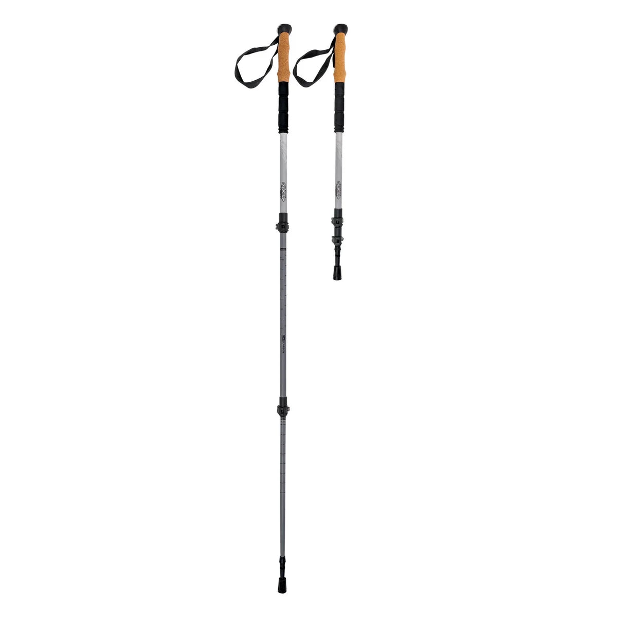 NEW - Cascade Carbon Fiber Quick Lock Trekking Poles Set - Retail $39