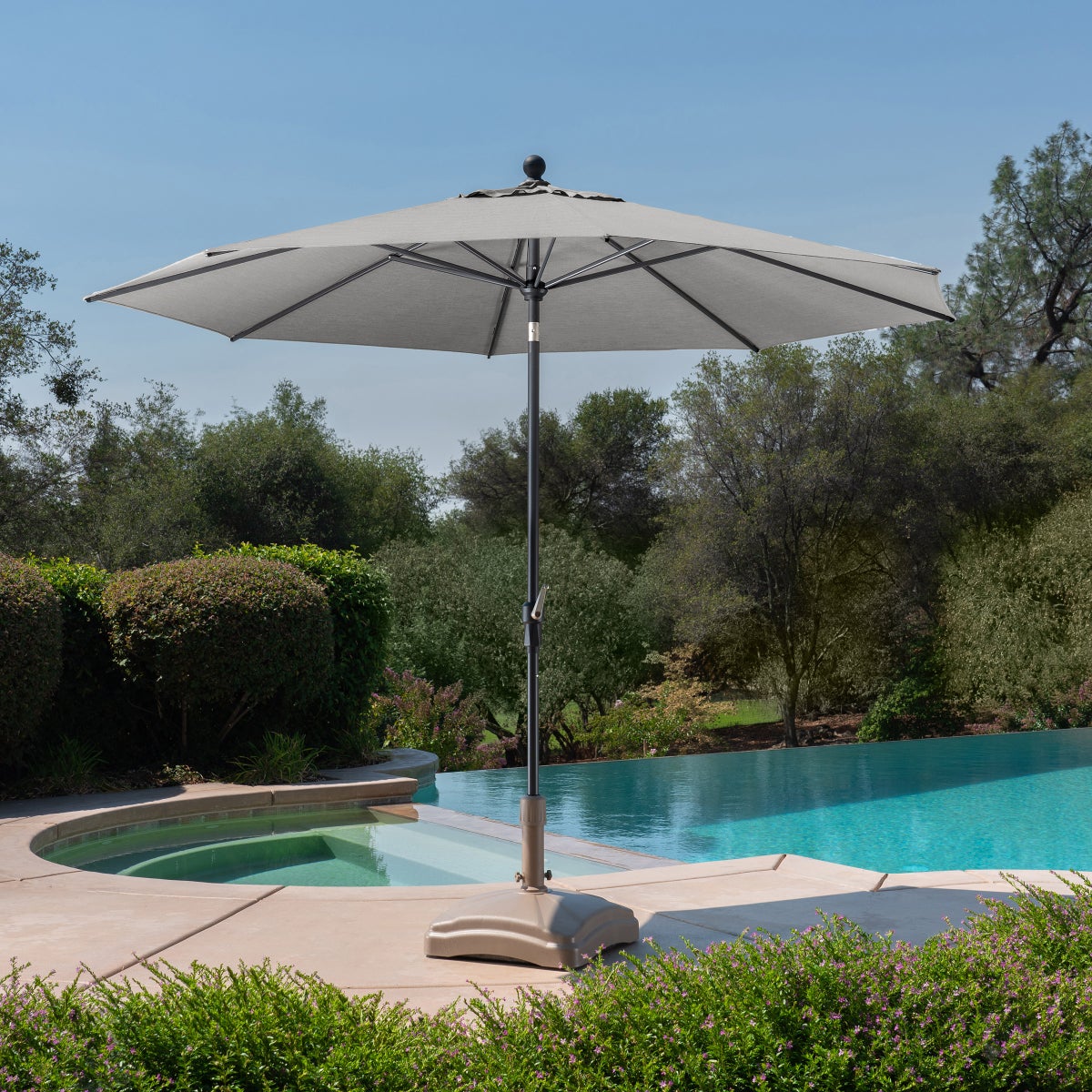 NEW - ProShade 10ft Round Auto Tilt Aluminum Market Umbrella