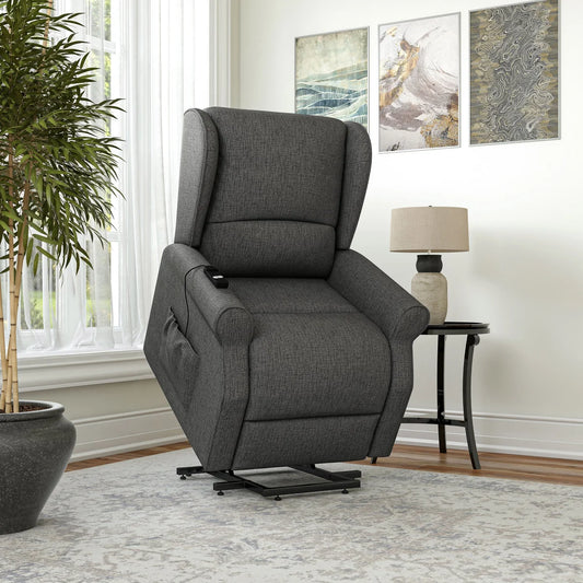 Garland Fabric Lift Recliner - Retail $649