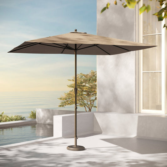 Seasons Sentry 8' x 11' Height Adjustable Market Umbrella - Retail $200