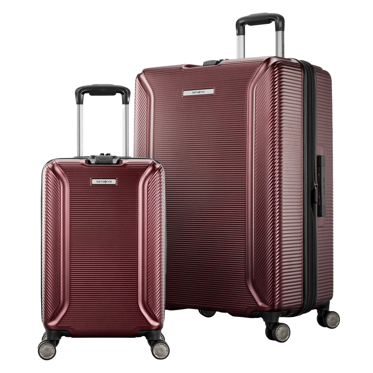 Samsonite Element Red XLT Luggage 2 Piece Set - Retail $199