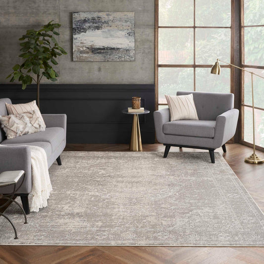 Nourison Arctic Area Rug Collection, Inari, Rug Size: 6 ft. 6 in. x 9 ft. 2 in.