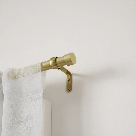 Umbra 1" Curtain Rod, 72" - 144" 2-pack