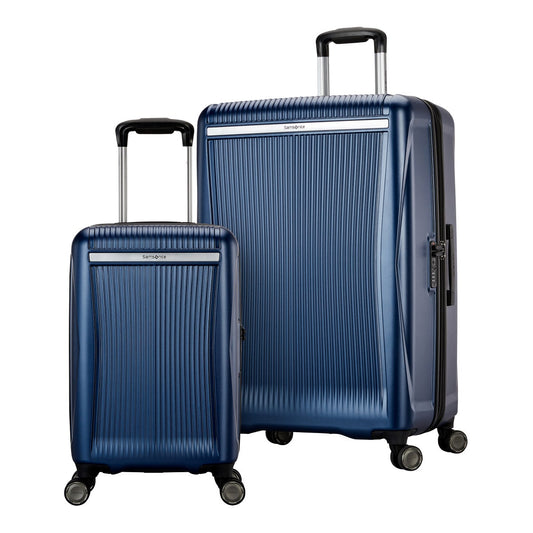Samsonite Blackstone Blue 2-piece Hardside Expandable Spinner Luggage Set