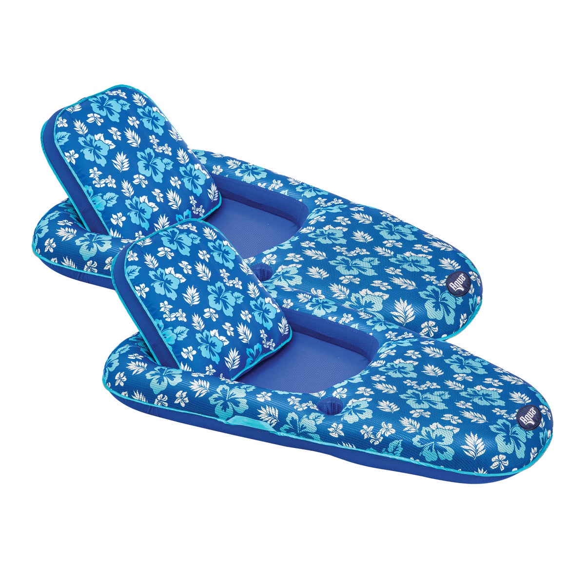 Aqua Luxury Pool Lounger, 2-pack