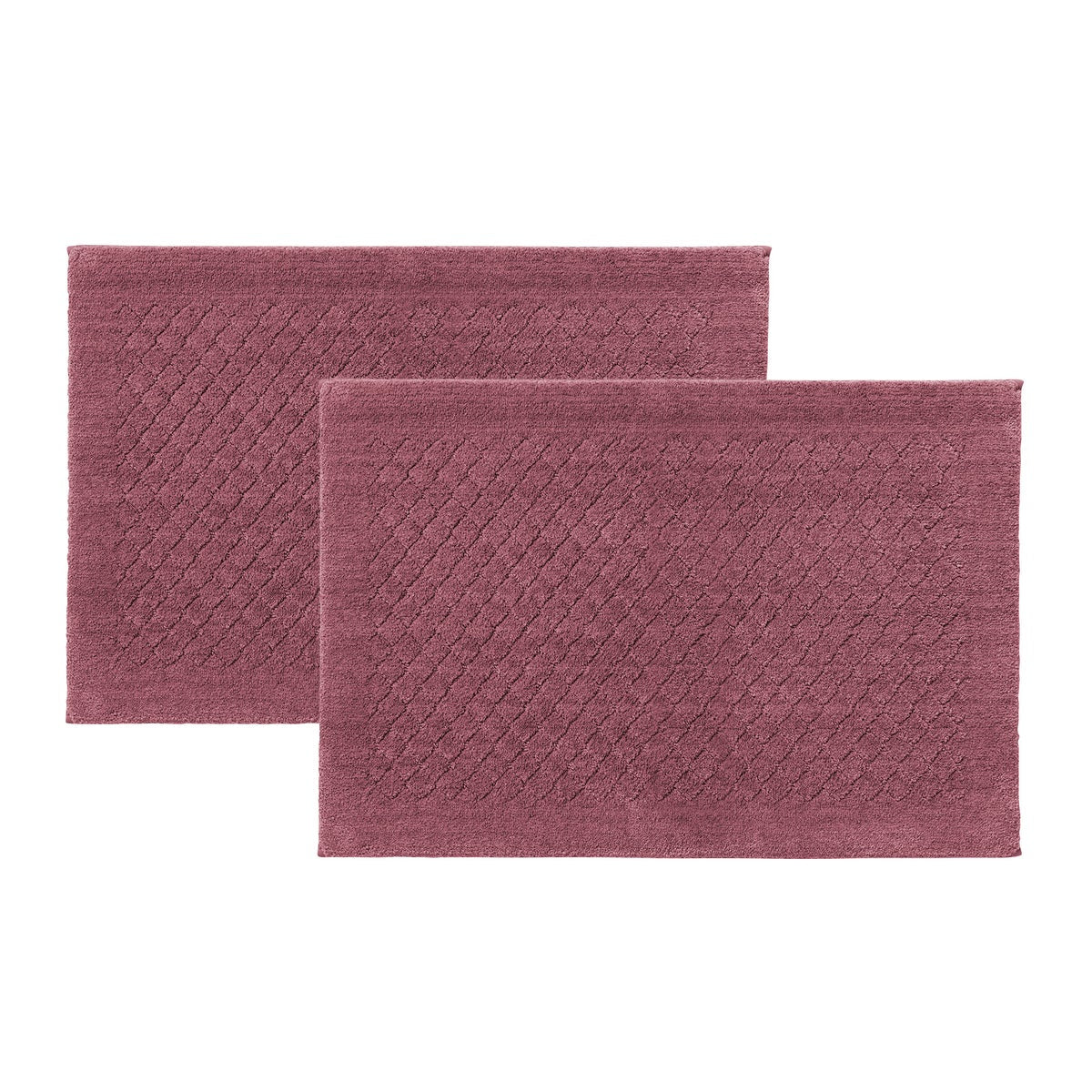 Charisma Drylon Diamond Bath Rugs, 2-pack