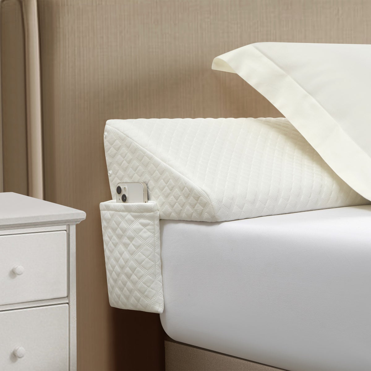 Bed Wedge Pillow, Queen Size