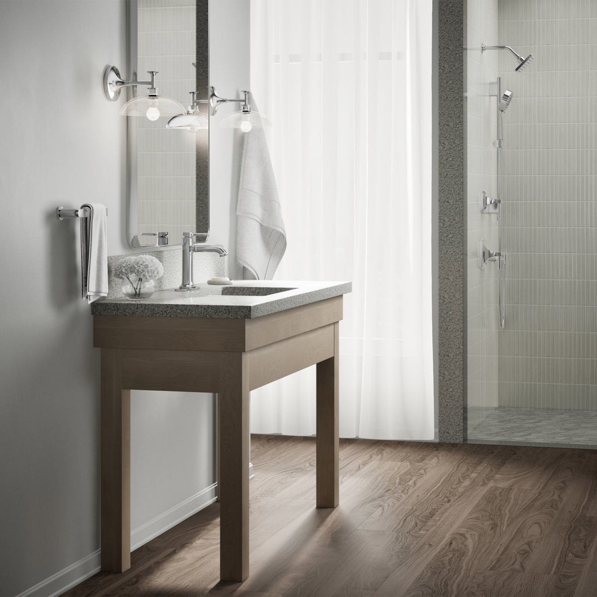 NEW - Kohler Terzet Chrome Single-handle Bathroom Faucet