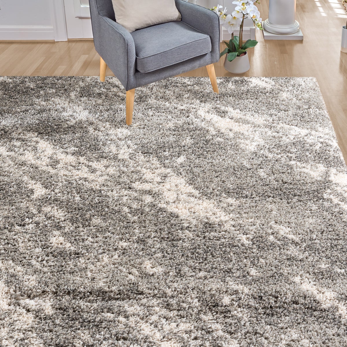 Thomasville Marketplace Luxury Shag Rug Collection, Adria 5'3" x 7'5"