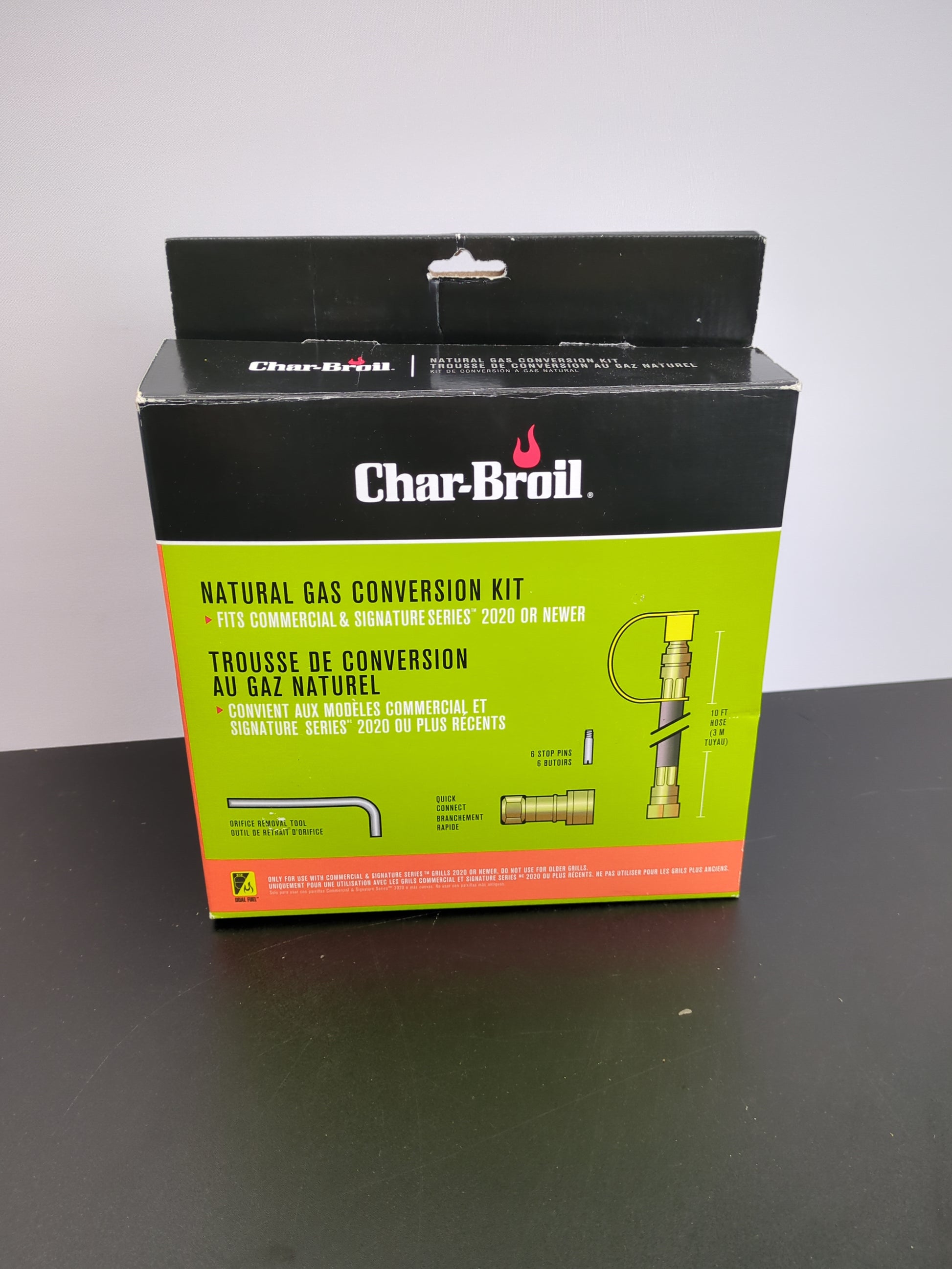 Char-Broil 8216842R04 Natural Gas Conversion Kit-2020 and Newer, Silver - Retail $51