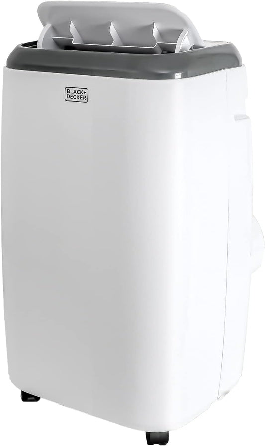 BLACK+DECKER Portable Air Conditioner with Remote Control, 8,000 BTU, Cools up to 150 Square Feet, White, BPP05WTB - Retail $270