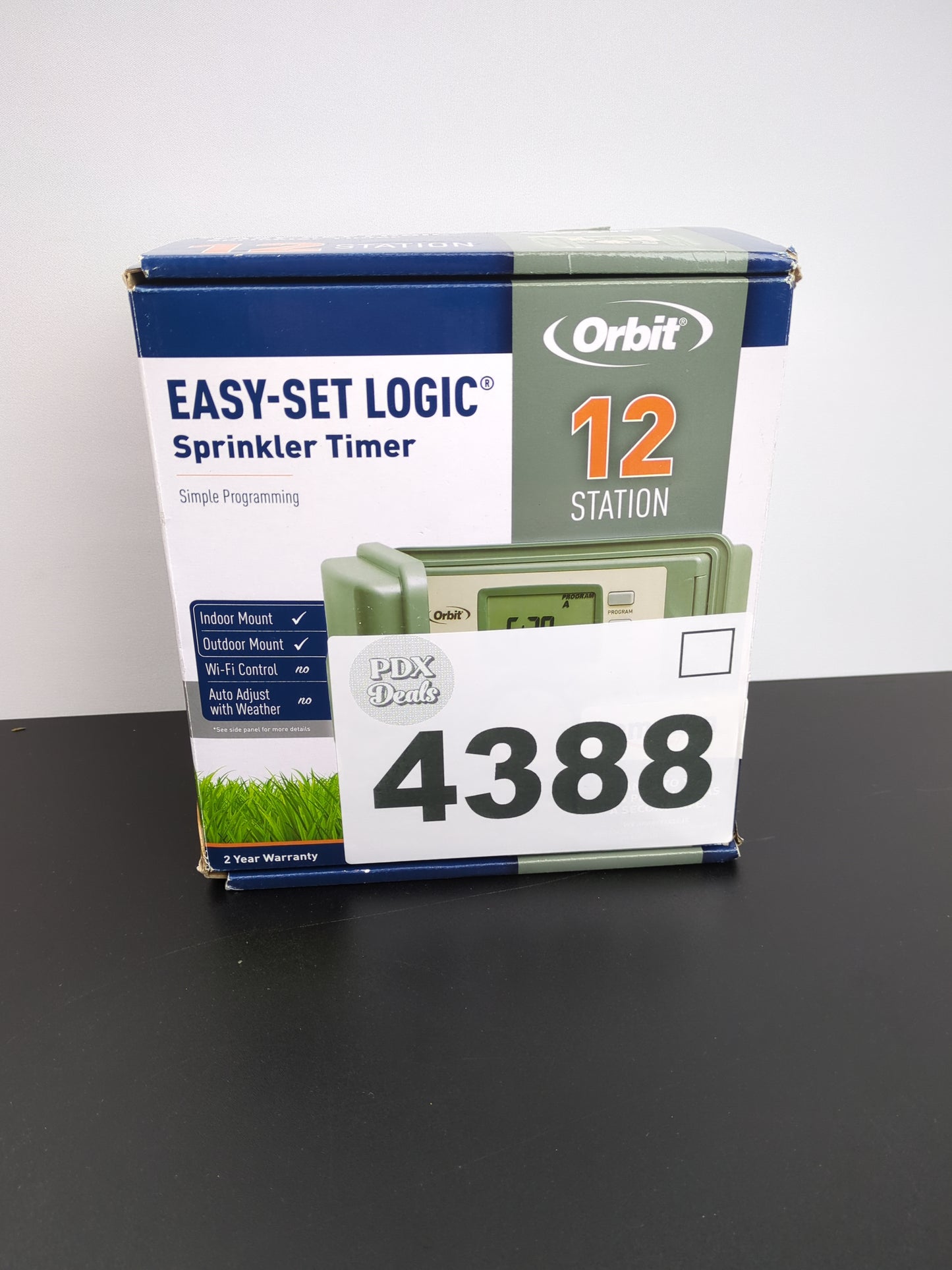 Orbit 57900 12-Station Outdoor Swing Panel Sprinkler System Timer - Retail $79