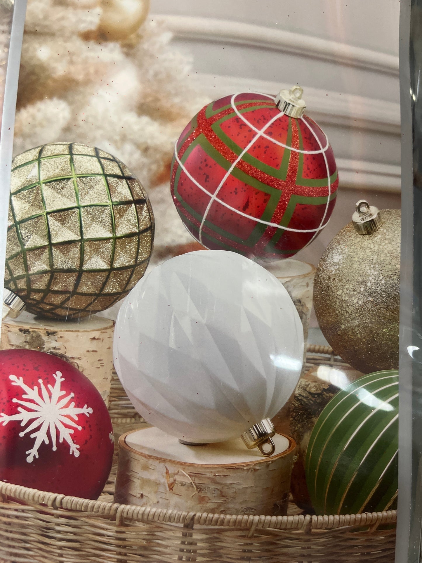 Costco - Shatter Resistant Ornaments (LARGE) - Retail $20