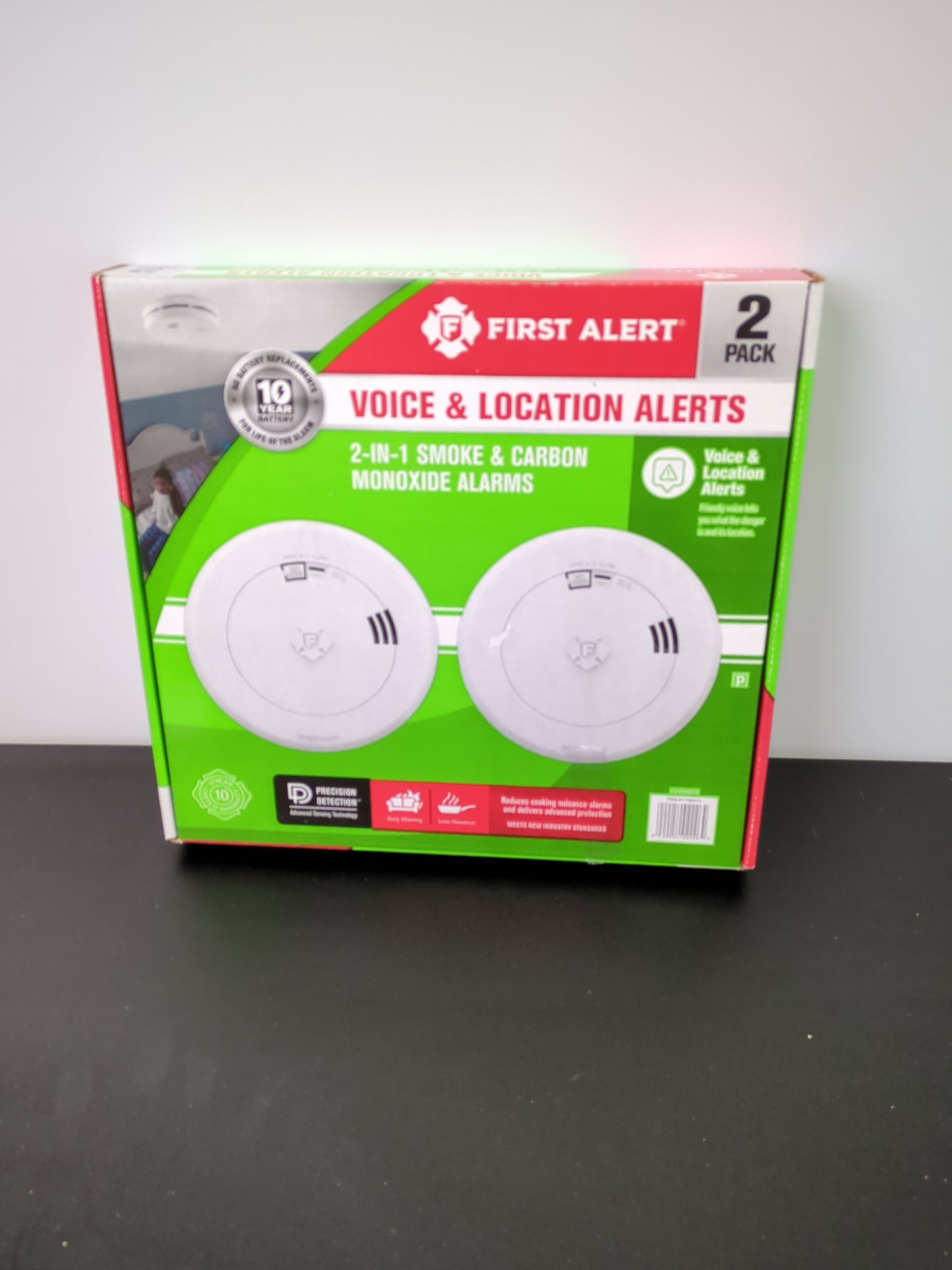 FIRST ALERT 10YR BATTERY - Retail $74