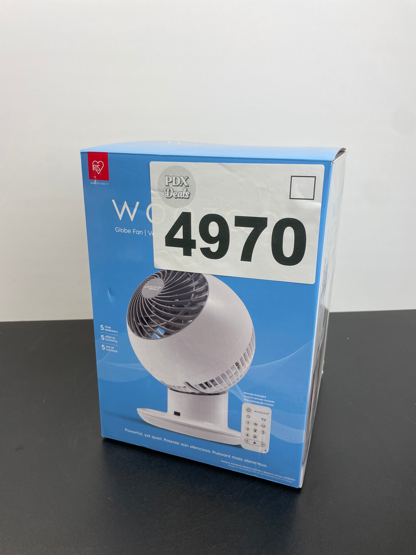 WOOZOO OSCILLATING GLOBE - Retail $37