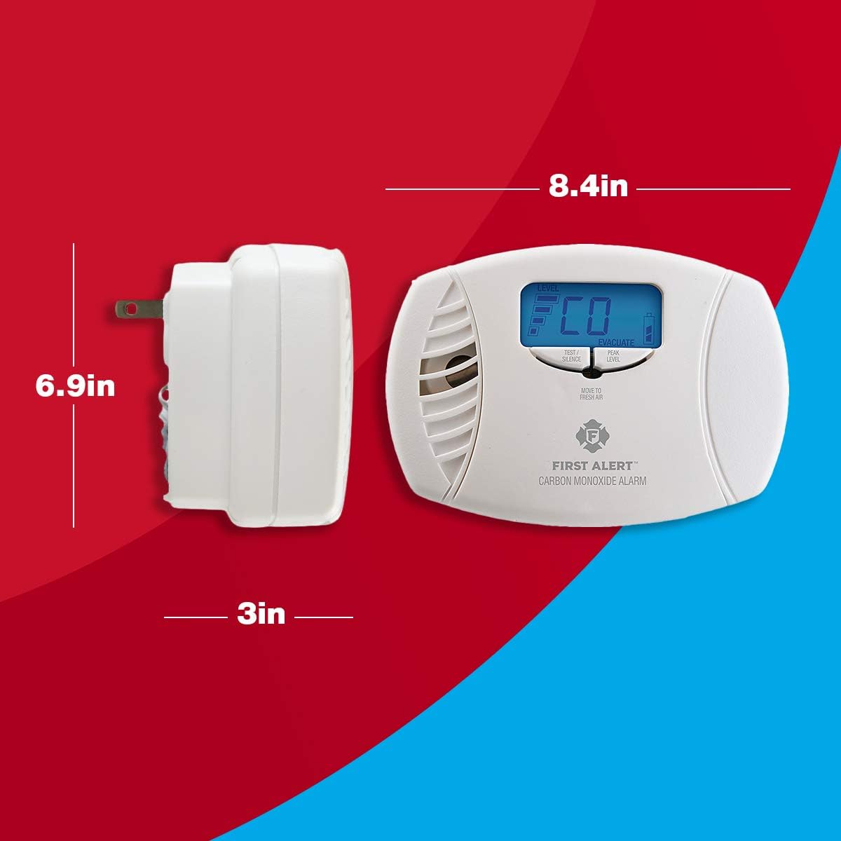 First Alert Dual Powered Carbon Monoxide Alarm 3-pack - Retail $59