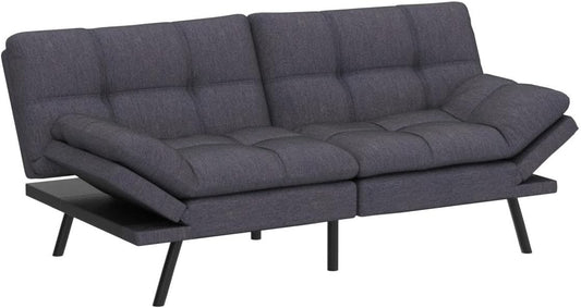 Opoiar FA-DGY-New Sofabed, Dark Grey - Retail $219