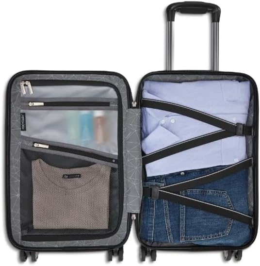 Samsonite Element Green XLT 2.0 Luggage 2 Piece Set Silver - Retail $199