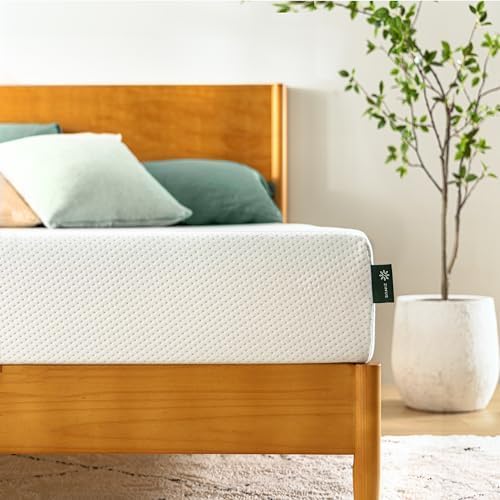 NEW - ZINUS 8 Inch QUEEN Green Tea Memory Foam Mattress,CertiPUR-US, - Retail $269