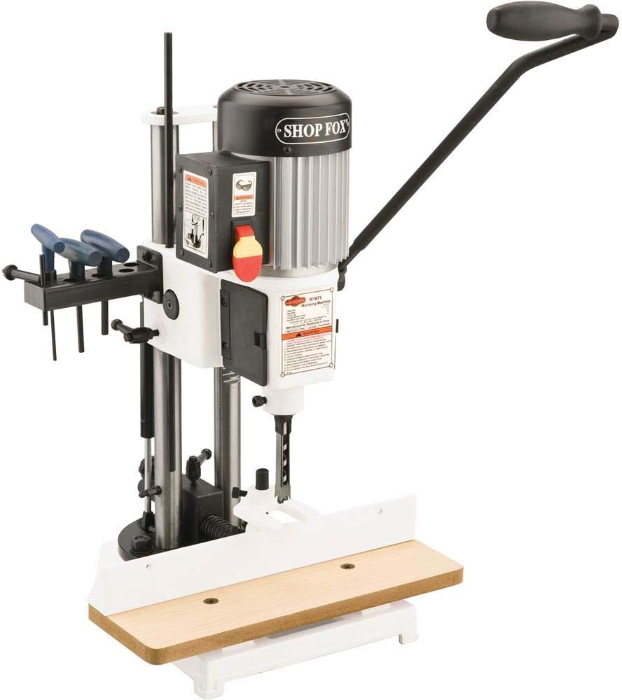 NEW - Shop Fox W1671 3/4 HP Heavy-duty Mortising Machine - Retail $530