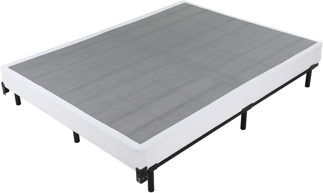 NEW - NOAH MEGATRON KING Size Metal Bed Frame-7 Inch Heavy Duty Bedframe, 9-Leg Support for Box Spring & Mattress Foundation, 3000LBS, Black - Retail $109