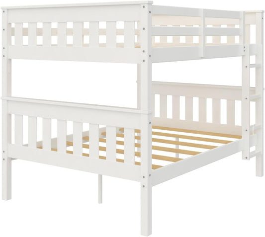 New - DHP Dorel Living Moon USB, Full, White Bunk Bed - Retail $524